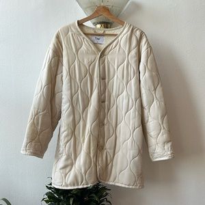 Aritzia TNA Montauk Quilted Fleece Reversible Jacket